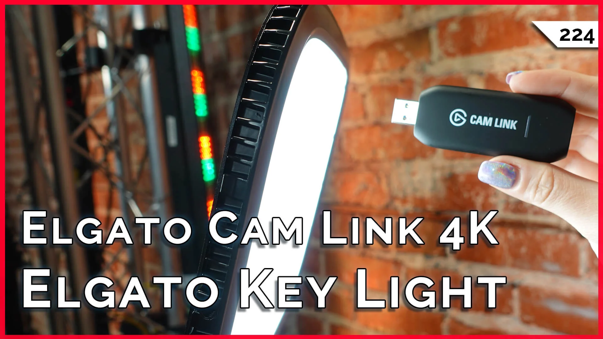 Elgato Cam Link 4K, Key Lights Reviewed! Windows Quick Removal